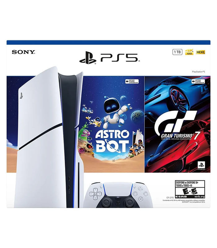 Consola cfi-2115A01x 5 standard con disco + astro bot playstation