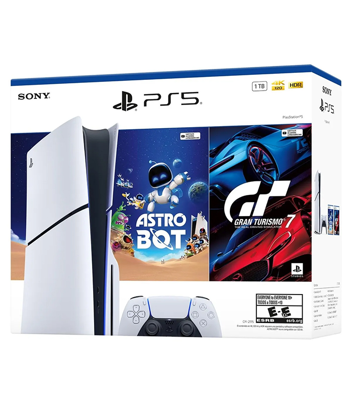 Consola cfi-2115A01x 5 standard con disco + astro bot playstation