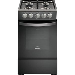 Cocina a gas 4 platos mademsa limpiafácil fm4ip negra